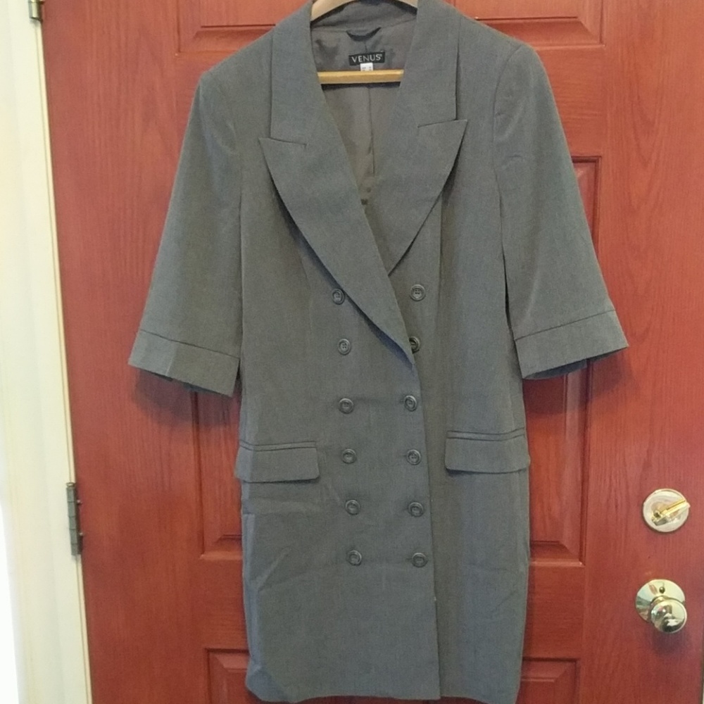 Gray blazer / Dress  Venus
